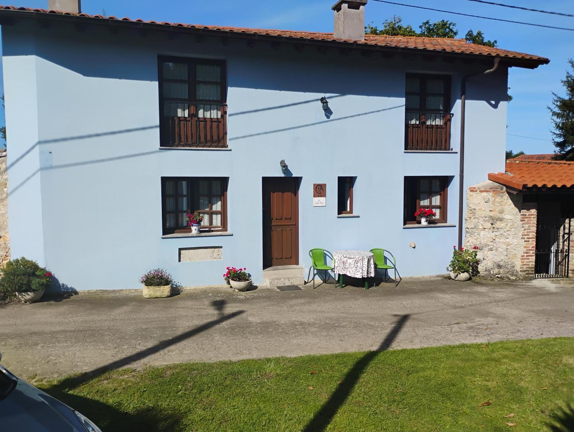 Casa Rural Casa Azul Villahormes Eksteriør bilde